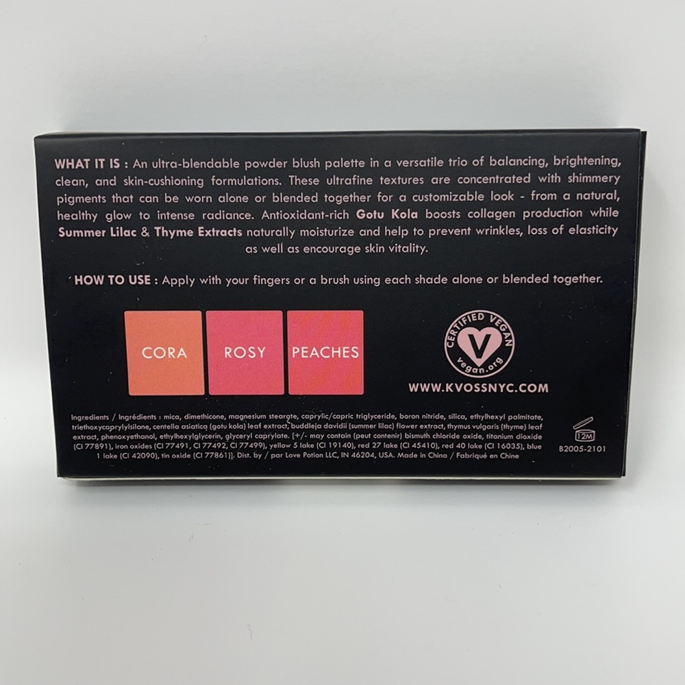 KVOSSNYC Blushing Beauty Luminous Blush Palette - Picture 3 of 5